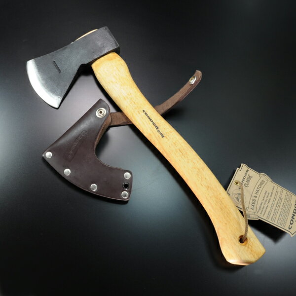 コンドル 斧 グリーンランド 高炭素鋼 CONDOR TOOL&KNIFE | 手斧 ハチェット オノ 薪割り 薪わり おの アックス