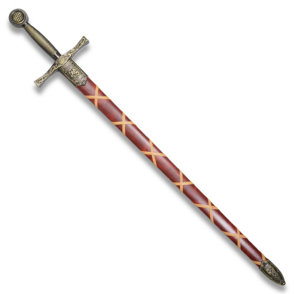 DENIX アーサー王剣 エクスカリバー 模造刀 ロングソード [ ゴールド / 刻印あり ] デニックス Arthurs Excalibur トレーナー 模造ナイフ 樹脂ナイフ 練習用 西洋剣 西洋武具 Gold 刻印無し レプリカ刀 レプリカソード 刀剣模型 模型刀剣 美術刀 模擬刀