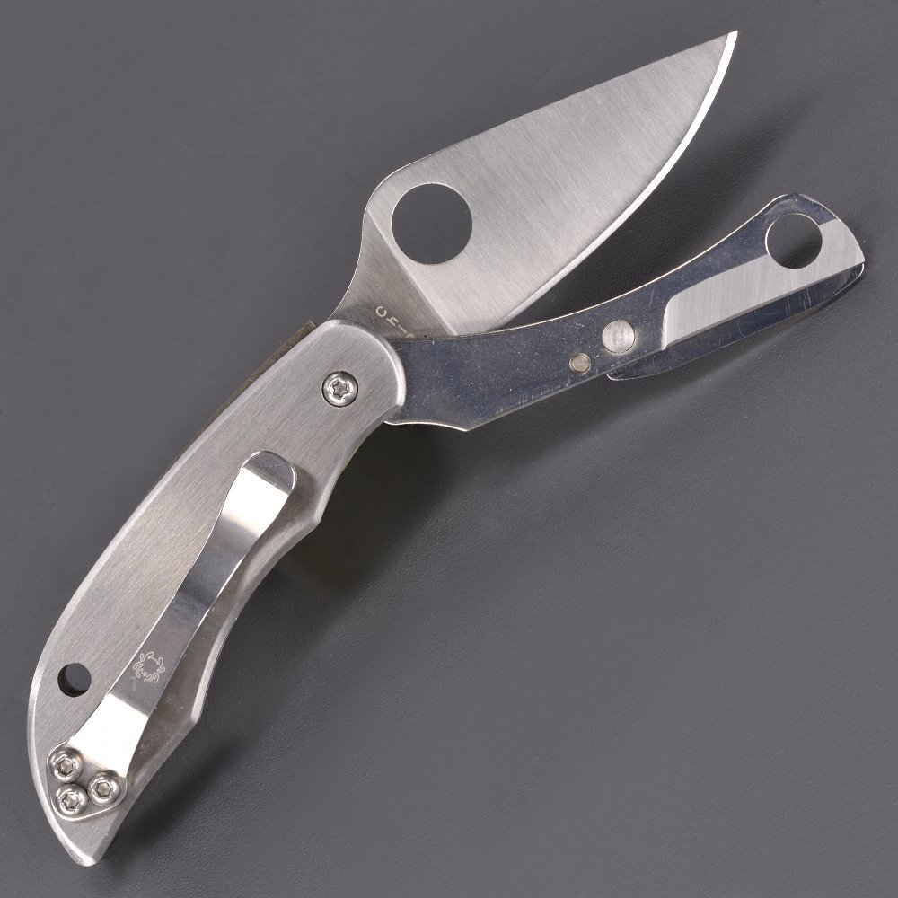 ミリタリーショップ レプマートのSPYDERCO 折りたたみナイフ C169P クリッピツール シザーズ 折り畳みナイフ フォルダー フォールディングナイフ ホールディングナイフ 折り畳み式ナイフ 折りたたみ式ナイフ 折畳ナイフ 折畳みナイフ 折畳式ナイフ 折込ナイフ 折込みナイフ｜アングル2