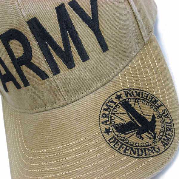 Rothco キャップ ARMY 9788 カーキ ROTHCOアーミー RO メンズ アーミーワークキャップ ミリタリー ハット 野球帽 刺繍 ベースボールキャップ 帽子 ミリタリーキャップ 通販 販売 軍用帽 2
