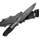 ダミーナイフ BENCHMADE ニムラバス型 トレーニングナイフ ブラック トレーナー 模造ナイフ 模造刀 樹脂ナイフ 練習用 CQC CQB ベルトループ ゴム製 ABSプラスチック トレーニング用ナイフ 練習用ナイフ 訓練用ナイフ