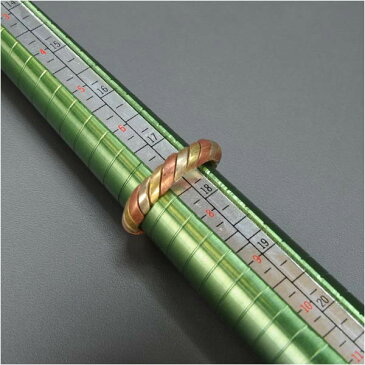 リングゲージ棒 4種規格測定 1号-36号対応 [ グリーン ] サイズゲージ棒 ゲージリングゲージ 指輪のサイズ測定