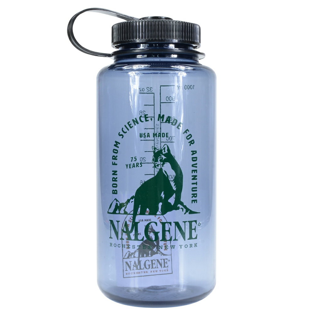 NALGEN ナルゲンボトル Tritan 75th Mountain Lion 広口1.0L [ グレー ] 広口水筒 マウンテン ライオン キャンティーン 水筒 トライタン 1L 1リットル ウォーターボトル マグボトル