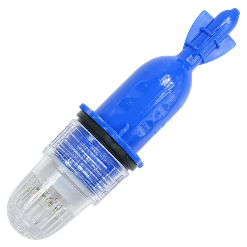 ストロボライト LED 点滅灯 単1電池使用 [ ブルー / D_(単一電池_1本) ] フラッシャー 自動点滅灯 工事..