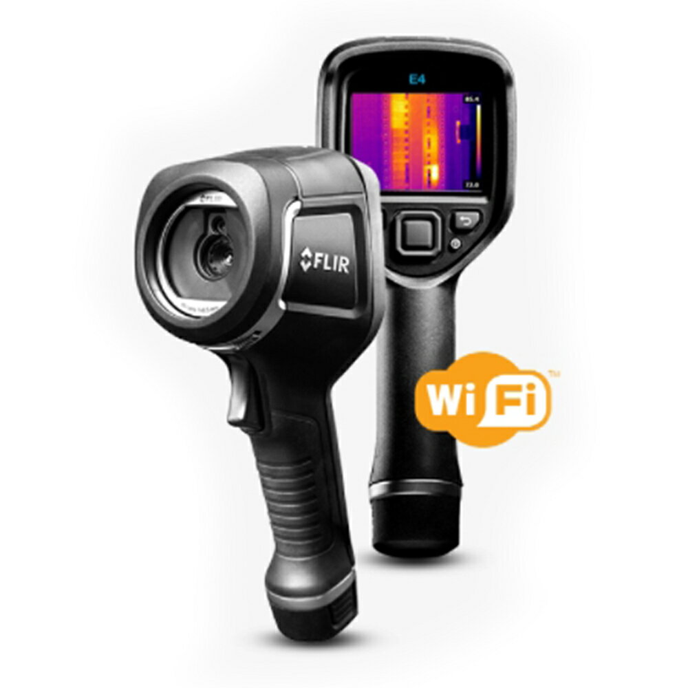 フリアーシステムズ FLIR E4 Wi-Fi 赤外線サーモグラフィ ハードケース付 EX WIFI SERIES 建物検査 保守検査 熱像計 温度計 サーモグラフィー