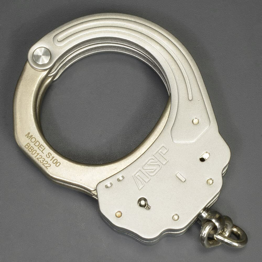 ASP 手錠 ハンドカフ Sentry Chain ダブルロック式 シルバー 56100 エーピーエス ...