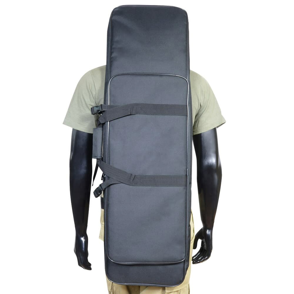 GENESIS ガンケース NEWライフルケース 2丁用 ブラック ナイロン製 [ Mサイズ ] ジ...