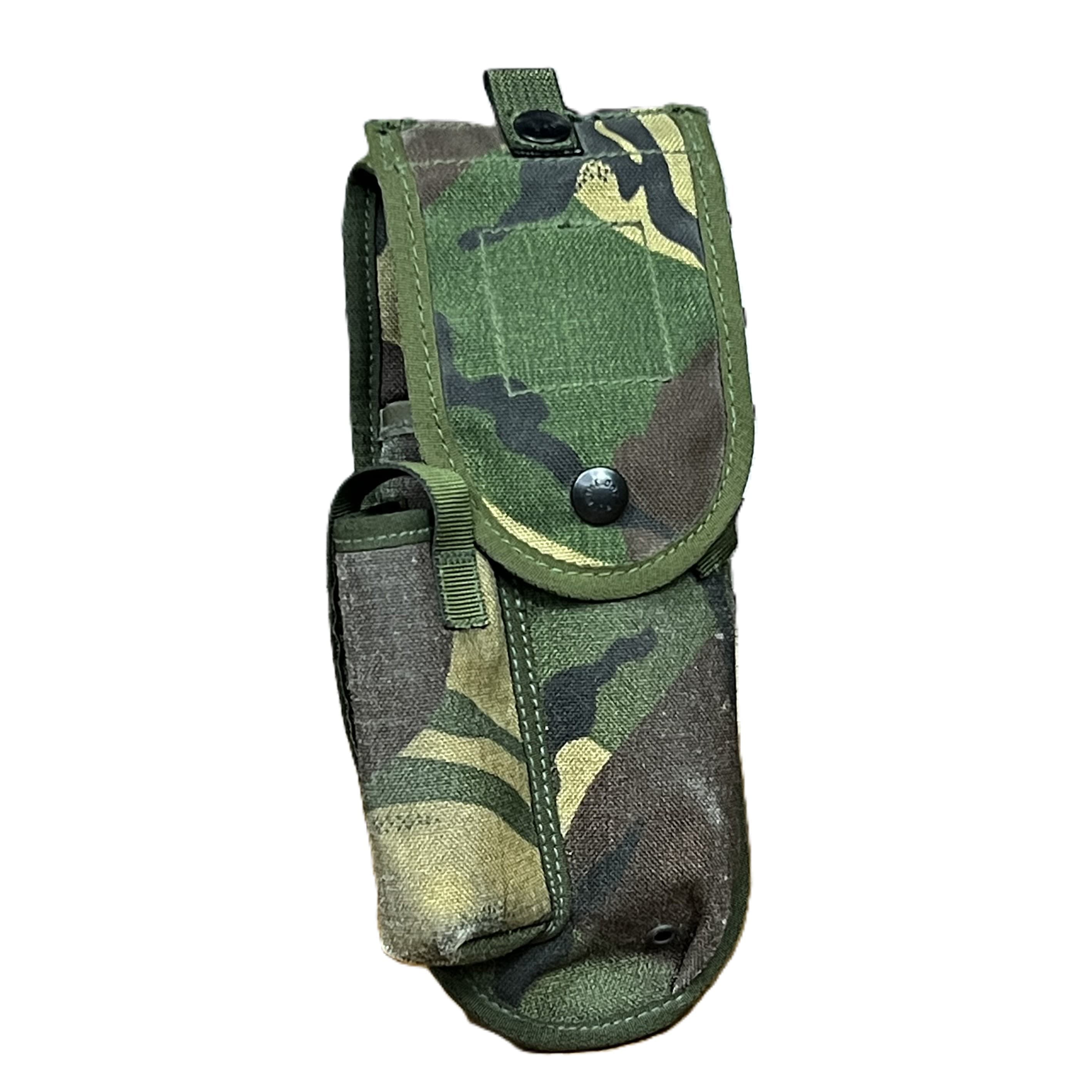 イギリス軍放出品 ヒップホルスター 右利き用 マグポーチ付 DPM迷彩 SIG P229対応 PLCE装備 [ 可 ] ミ..