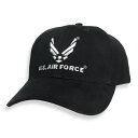 Rothco キャップ U.S. Air Force 9280 ブラック 9280 |Rothco ベースボールキャップ 野球帽 メンズ ワークキャップ ミリタ...