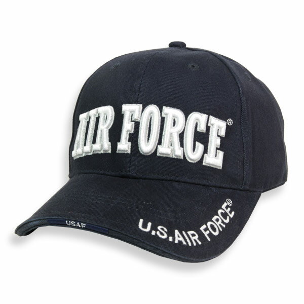 ロスコ Rothco キャップ AIR FORCE ネイビーブルー |Rothco ベースボールキャップ 野球帽 メンズ ワークキャップ ミリタリーハット ミリタリーキャップ 帽子 通販 販売 軍用帽