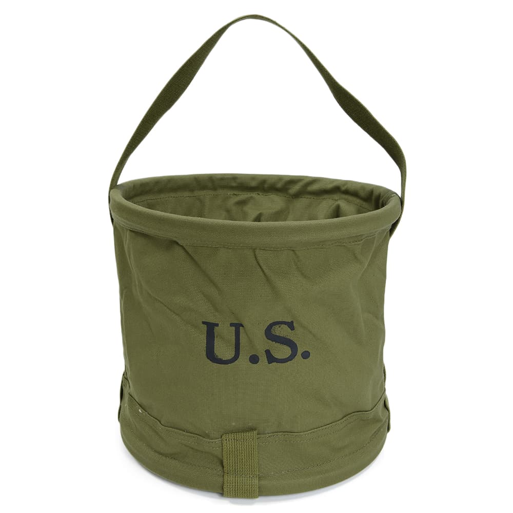 ウォーターバケット 復刻品 アメリカ軍 WW2 WWII 第二次世界大戦 道具入れ 道具箱 工具入れ 工具箱 バケツ ばけつのサムネイル