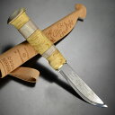 Marttiini アウトドアナイフ LAPP KNIFE ANTLER レザーシース付き 2230010C マルティーニ クラシックナイフ ラップナイフアント...