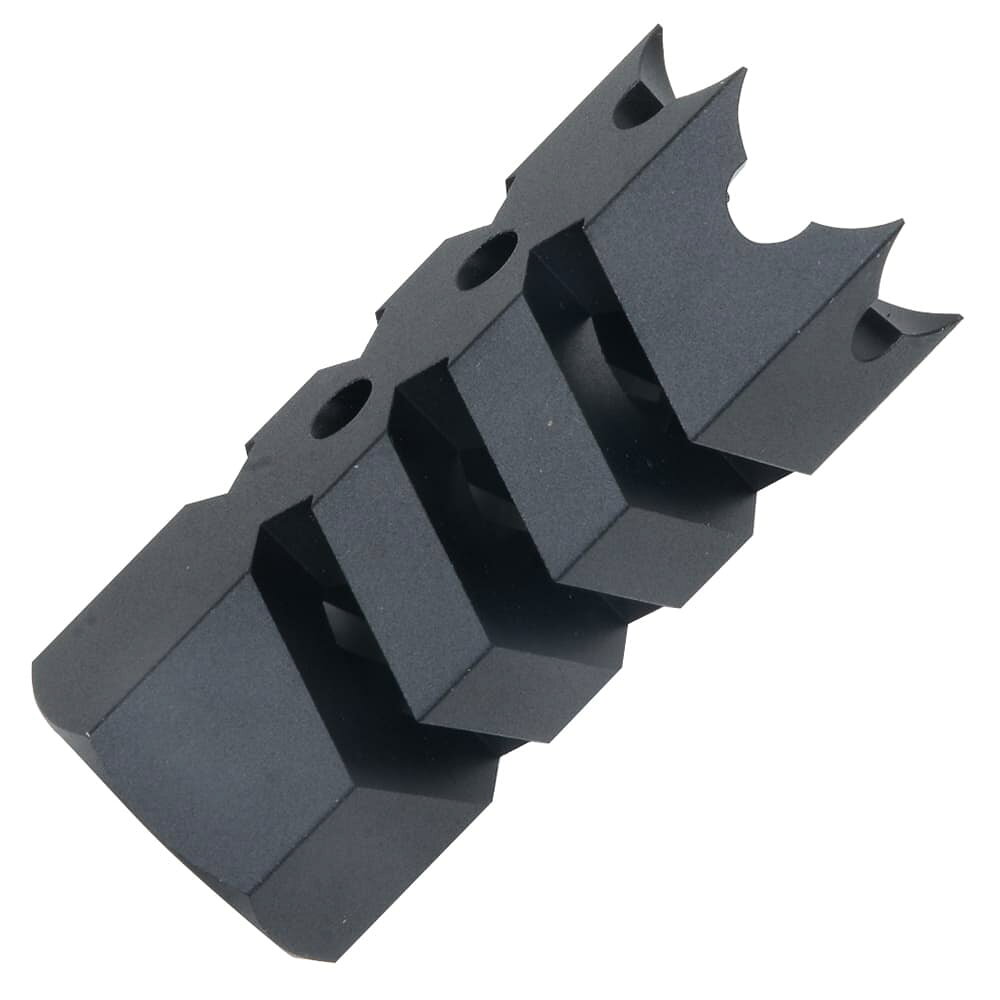 CYMA マズルブレーキ Tromix Shark 14mm逆ネジ M208 シーマ トロミックスシャーク ...