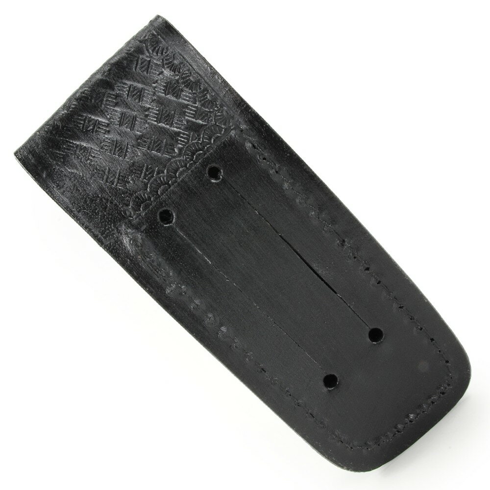 ナイフポーチ 革製 SH202 バスケットウェイブ ブラック レザーポーチ | ナイフシース ナイフケース ナイフ入れ 収納ポーチ 折りたたみナイフポーチ ナイフ収納ケース通販格安セール情報 楽天 通販