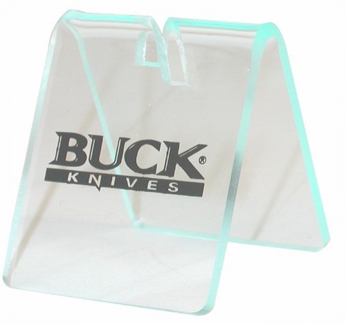 BUCK ナイフスタンド 1本用 アクリル ロゴ入り ナイフディスプレイ | ナイフディスプレー ディスプレイスタンド ディスプレースタンド ナイフ用ディスプレー ディスプレイ用スタンド ナイフ展示 ナイフ台通販格安セール情報 楽天 通販