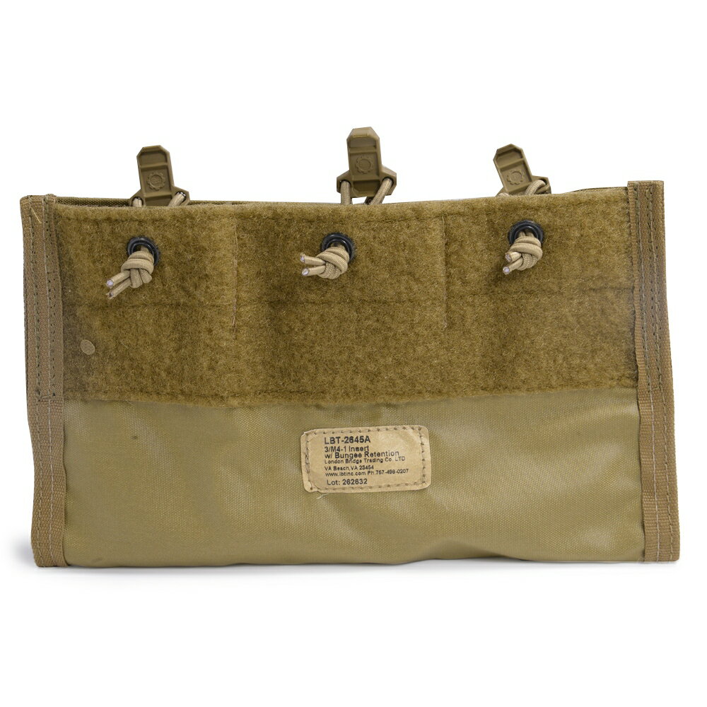 LBT マグインサート 5.56mm M4/M16対応 トリプルマグポーチ 2645 [ コヨーテブラウン ] タクティカル I..