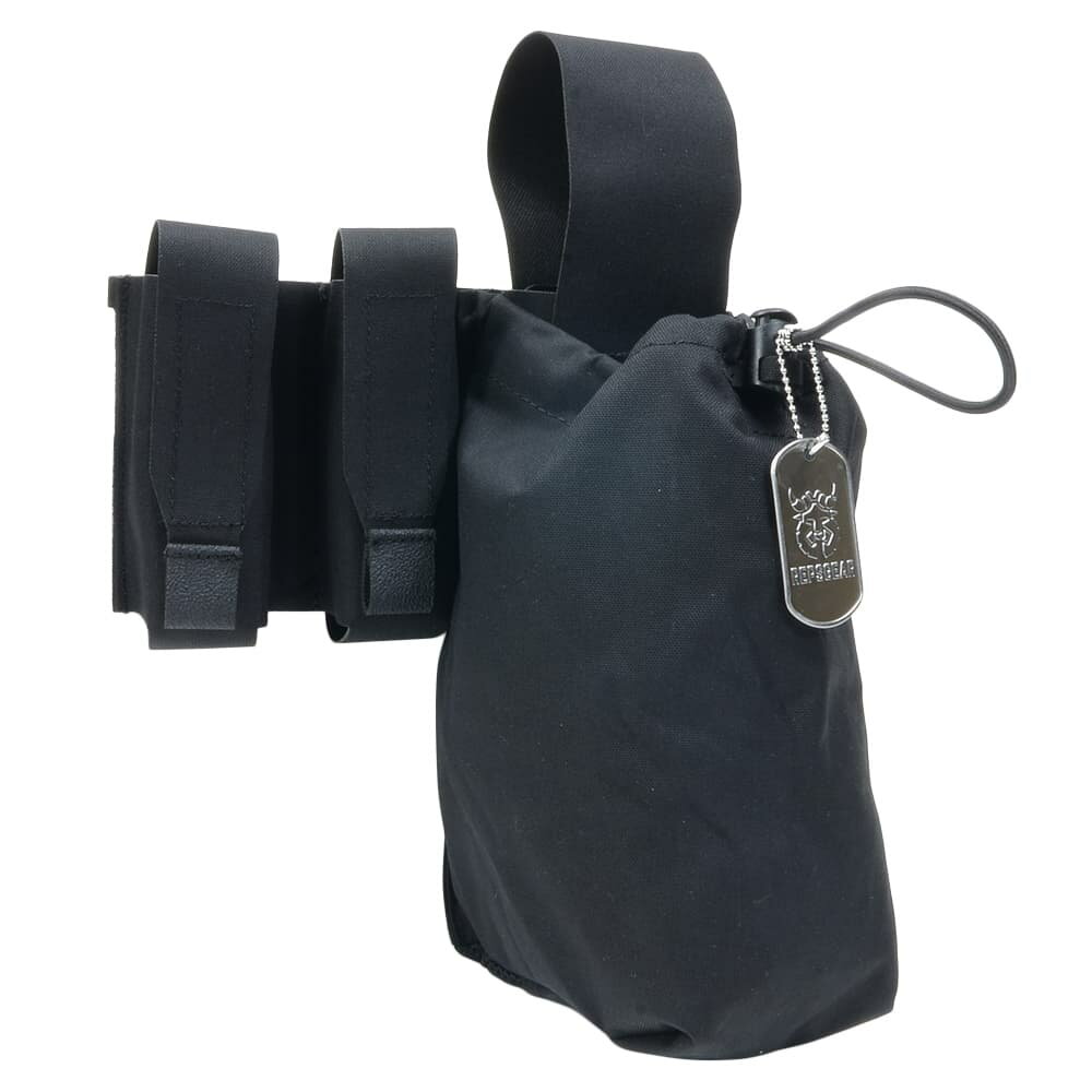 REPSGEAR ダンプポーチ PRMD Belt Placard ダブルピストル&ライフルマグポーチ付き PTP066 [ ブラック ..