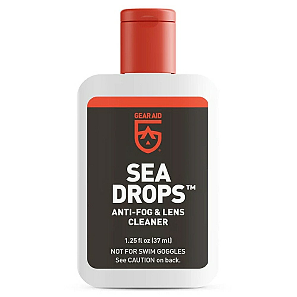 GEAR AID 曇り止め レンズクリーナー Sea Drops くもりどめ レンズクリーニング くもり止め マクネット ゴーグルレンズ ギアエイド