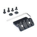 WADSN オフセットライトマウント M-LOK/Keymod対応 20mmレール WD02003 ワズン サイドレイル サイドレール 20mmレイル ピカティ...