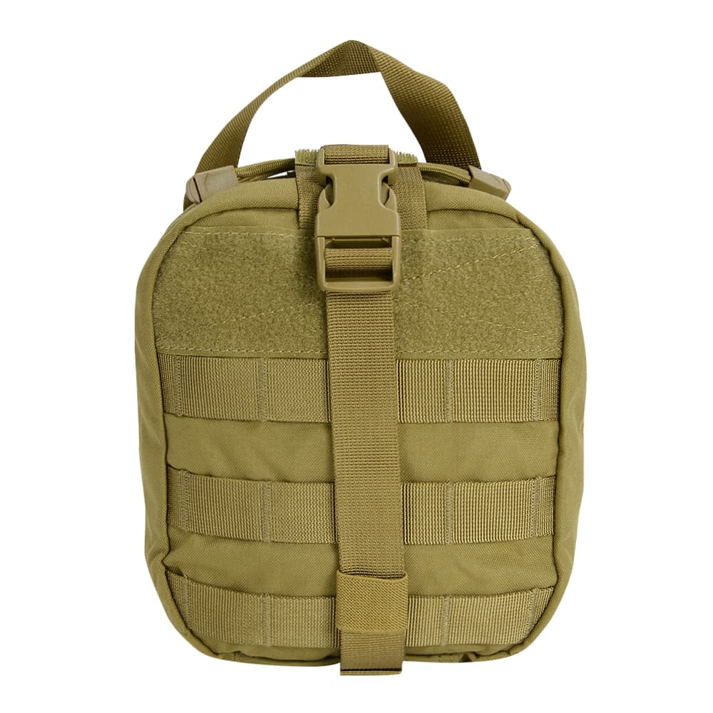 ミリタリーショップ レプマートのSHELLBACK TACTICAL メディックポーチ IFAK リップアウェイ [ コヨーテ ] シェルバック タクティカル RIP AWAY MEDIC POUCH メディカルポーチ ベルクロ分離 着脱式 ファーストエイド 医療品収納 救急セット EMTポーチ EMSポーチ 救急ポーチ ミリタリーポーチ 軍用ポーチ｜アングル2
