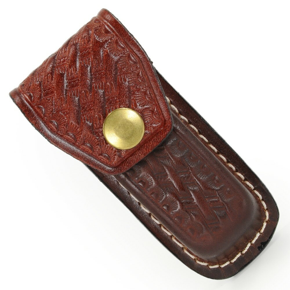 ナイフポーチ 革製 SH248 バスケットウェイブ ブラウン レザーポーチ | ナイフシース ナイフケース ナイフ入れ 収納ポーチ 折りたたみナイフポーチ ナイフ収納ケース通販格安セール情報 楽天 通販