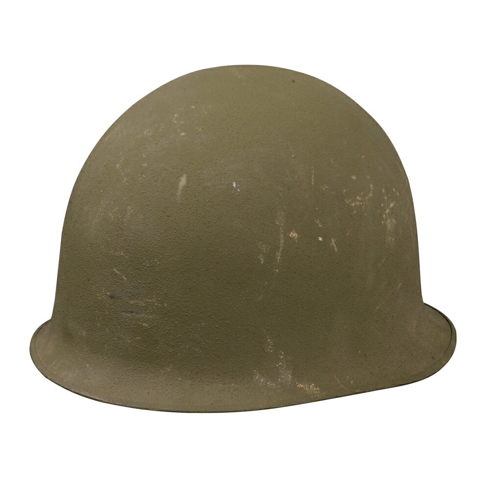 フランス軍放出品 M1951 スチールヘルメット 後期型 二層構造 [ 並下品 ] 仏軍 WW2 M51 OTANヘルメット Mle TTA OTAN 梨地 プラスチック 二重構造 ネイプストラップ ミリタリーヘルメット 戦闘用ヘルメット コンバットヘルメット 鉄帽 鉄鉢 テッパチ PASGT ACH LWH ECH