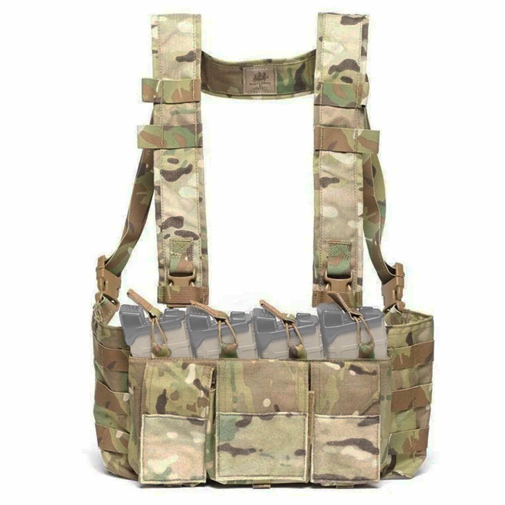 MAYFLOWER RC チェストリグ 5.56 HYBRID CHEST RIG [ マルチカム ] メイフラワー R&C By Velocity Systems ハイブリッドチェストリグ マグポーチ マガジンポーチ アーマー Chest Rig 装備 サバ…