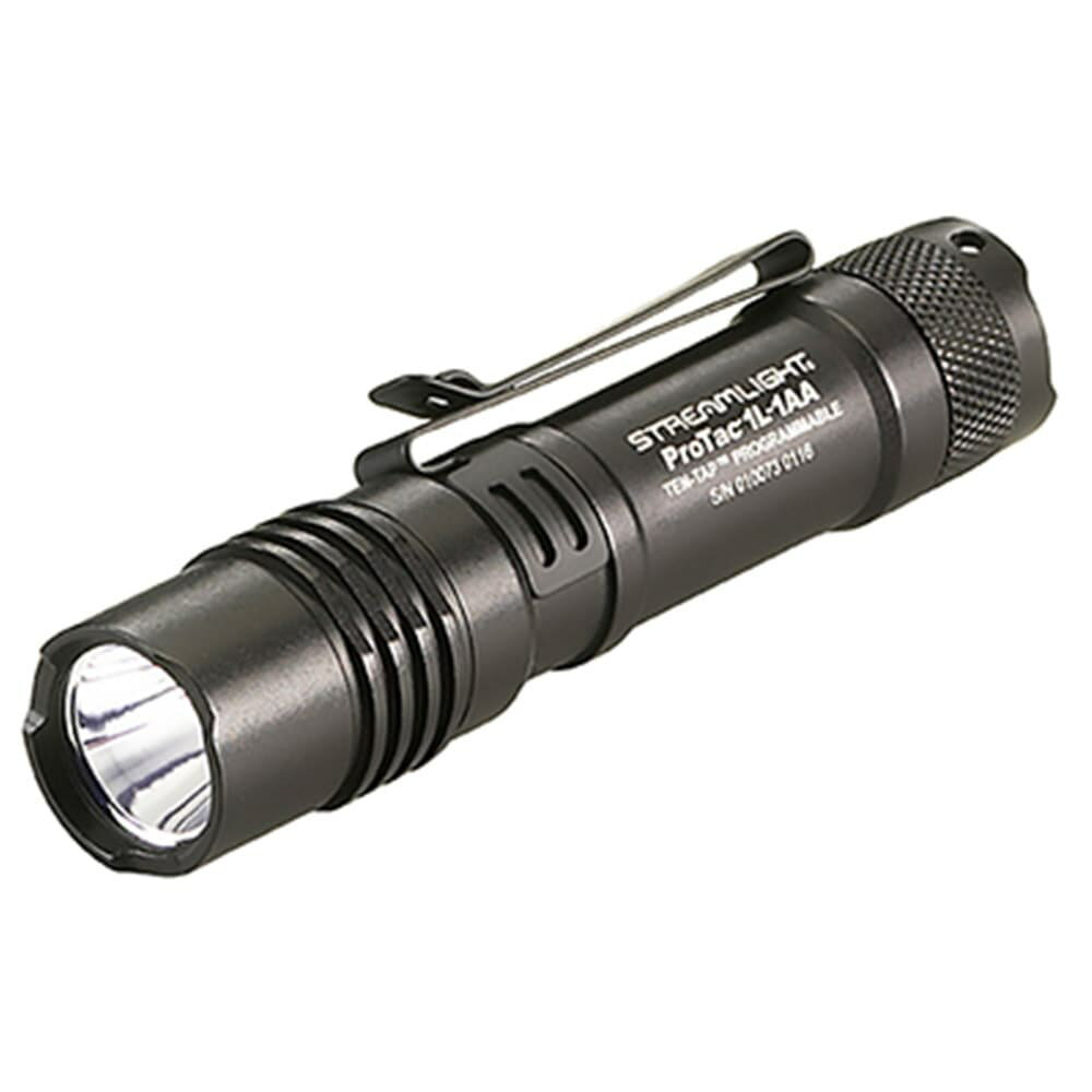 STREAMLIGHT フラッシュライト PROTAC 350ルーメン 1L-1AA ブラック ストリームライト 懐中電灯 懐中電池 トーチ 単三電池 AAセル 単3電池 CR123A リチウムイオン電池