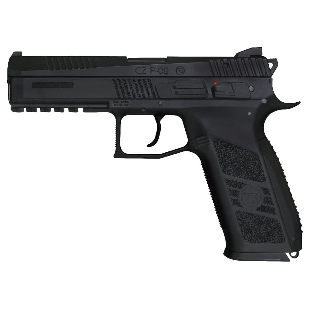 Carbon8 CO2ガスブローバック CZ P09 公式ライセンス ブラック カーボネイト CO2GBB P-09 ガスガン オートピストル 自動拳銃 ガス銃 自動式拳銃 オートマチックピストル 遊戯銃