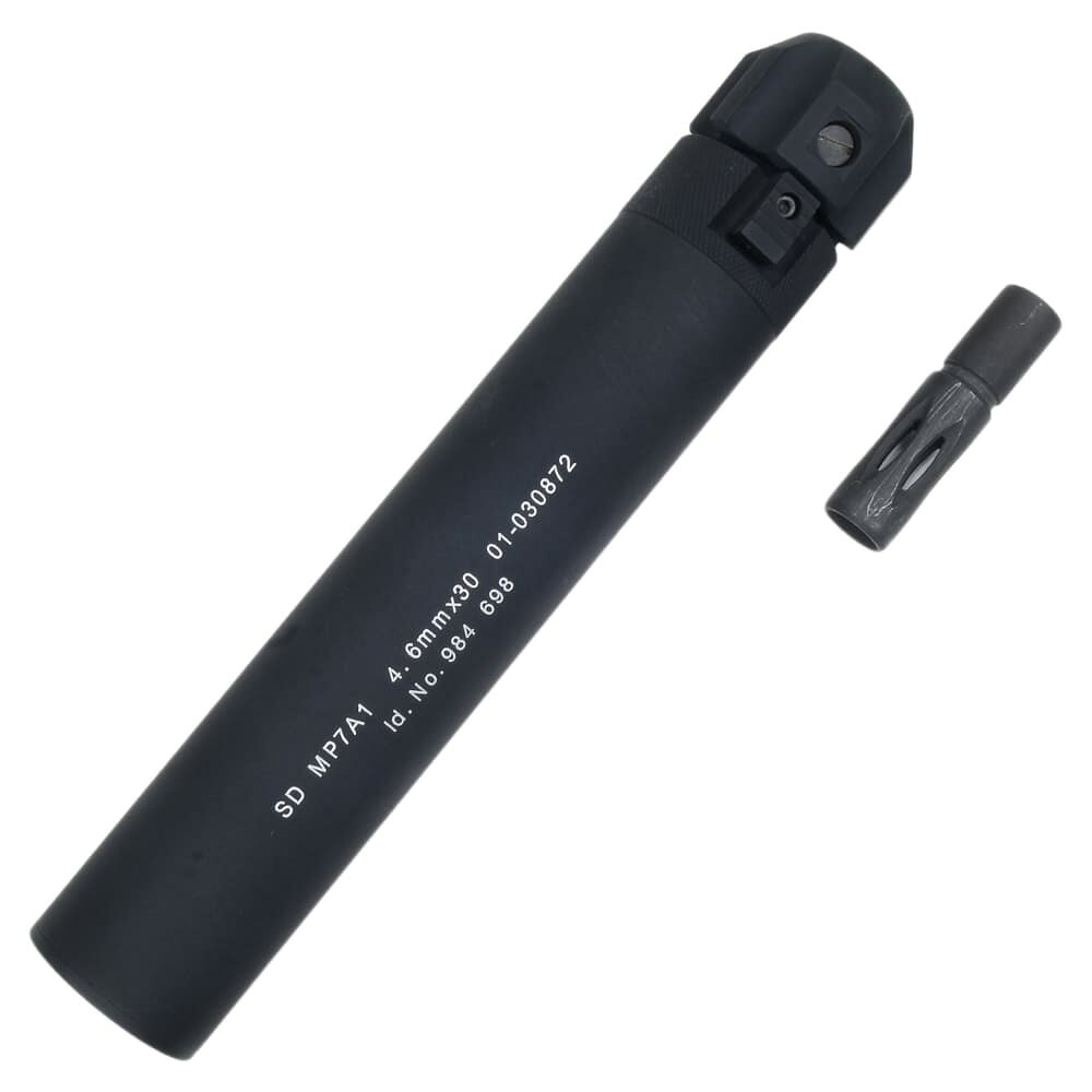 ANGRY GUN トレーサー付きサイレンサー 東京マルイ/WE MP7専用 QD仕様 AG-MP7T-CCW アングリーガン ACETECH エーステック MP7A1 クイックデタッチ トレーサーユニット サプレッサー 消音器 エアガンパーツ カスタムパーツ サウンドサプレッサー マズルサプレッサー