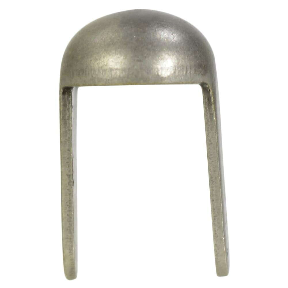 ラウンド型 スタッズ 2爪 ハンドクラフト材 直径6mm 高さ11mm [ アンティークニッケル / 1個 ] スタンダードリベット レザークラフト材 ハンドメイド スポッツ 手芸用品 丸型 ドーム型 レザークラフト資材 レザークラフト材料 ラウンドスタッズ ラウンド型スタッズ