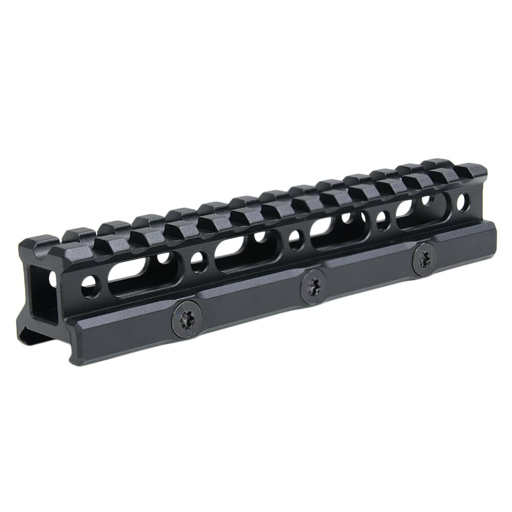 LEAPERS UTG ライザーマウント 13スロット 軽量 アルミ製 スーパースリム  リーパーズ SuperSlim Picatinny Riser Mount 13Slots トップレイル トップレール 20mmレール 20mmレイル ピカティニーレール ピカティニーレイル ウィーバーレール