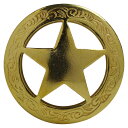 コンチョ レンジャースター 29mm 真鍮 ハンドメイド 長財布 ロングウォレット 革製品 レザークラフト 材料 資材 パーツ 星型コンチョ レザークラフト資材...