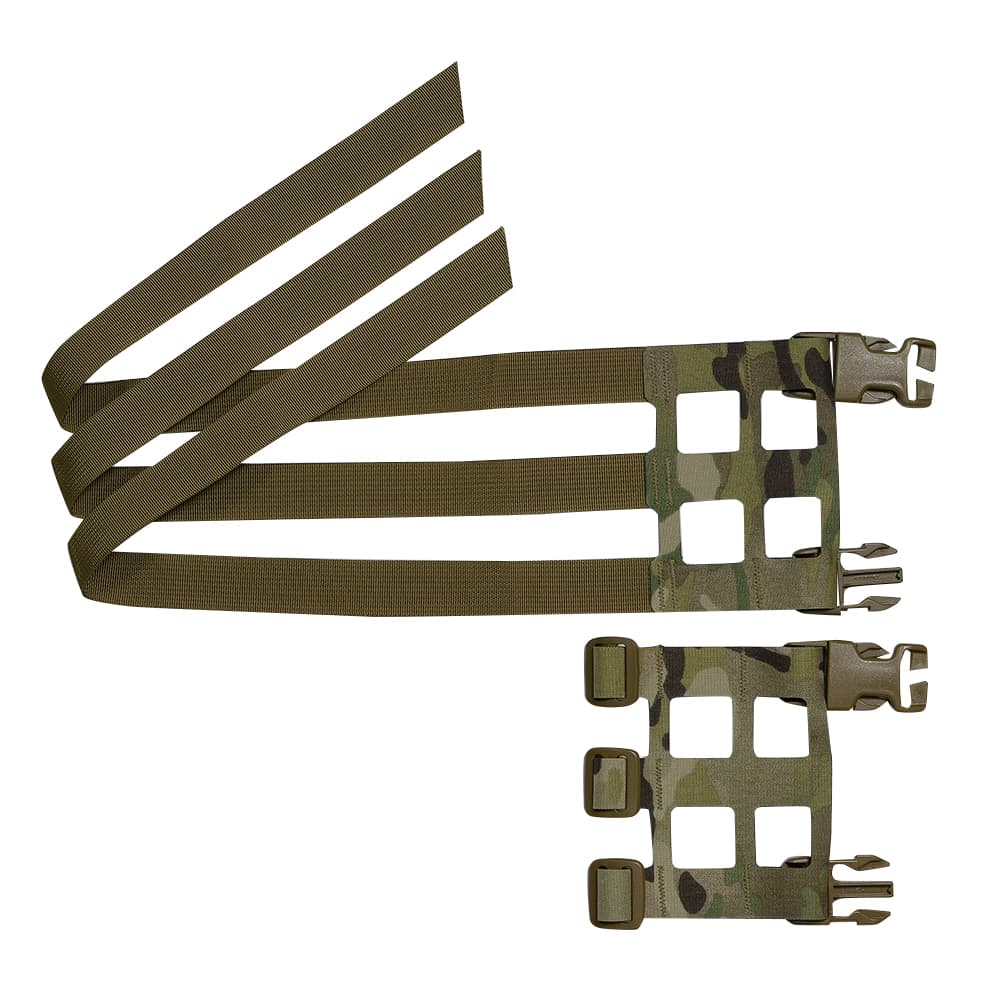 High Speed Gear カマーバンド COREプレートキャリア用 レーザーカットMOLLE [ 2列 / マルチカム ] HSG..