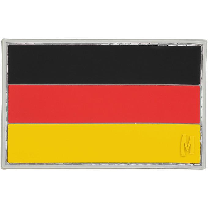 MAXPEDITION パッチ ドイツ国旗 ベルクロ PVC製 マックスペディション Germany Flag ミリタリーパッチ ミリタリーワッペン アップリケ 記章 ラバー 国旗ワッペン 国旗パッチ スリーブバッジ ナショナルフラッグ National flag