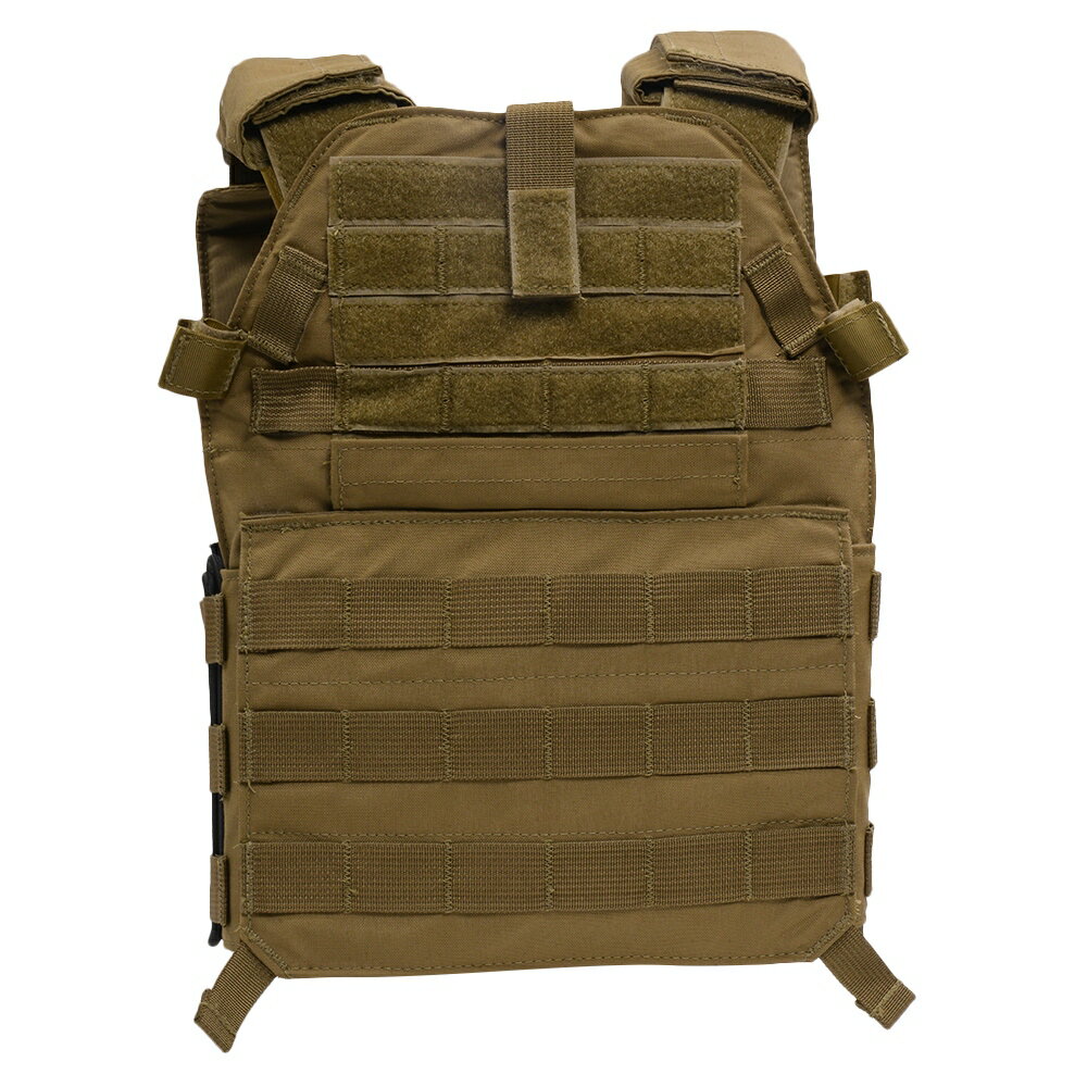 LBX Tactical モジュラー プレートキャリア LBX-0300 コヨーテブラウン / Sサイズ Modular Plate Carrier LBXタクティカル アーマー サバゲ―ウェア サバゲ―装備 MOLLE対応 プレキャリ プレートキャリアー 防弾プレートキャリア ヨルムンガンド