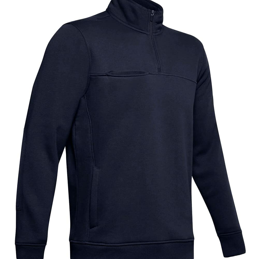 UNDER ARMOUR フリース Tactical Job Fleece 3.0 MENS [ ダークネイビーブルー / Mサイズ ] アンダーアーマー タクティカル メンズ 1351789 プルオーバー タクティカルジャケット スタンドカラー スウェット 軍用ジャケット ミリタリージャケット