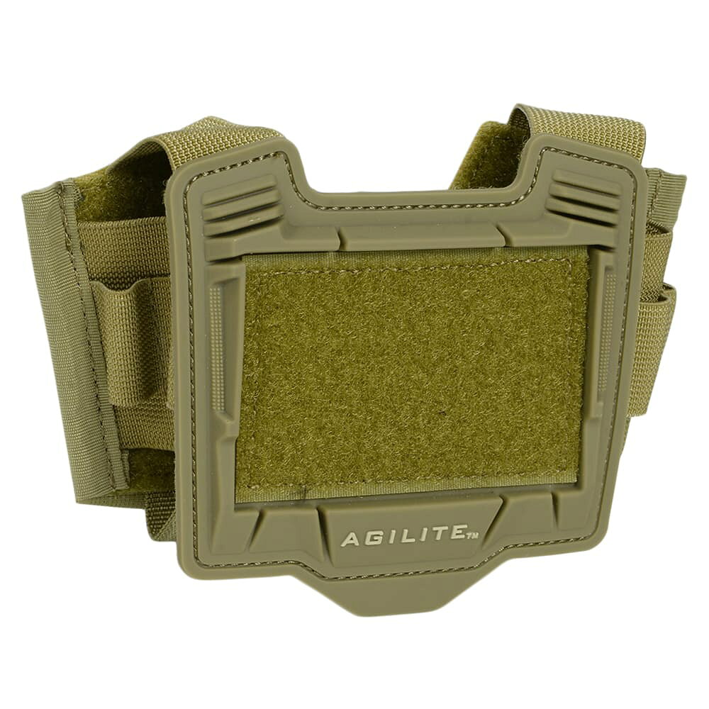 ミリタリーショップ レプマートのAGILITE ヘルメットポーチ 各種ヘルメットカバー対応 [ コヨーテタン ] アジライト DETACHABLE UNIVERSAL COUNTERWEIGHT POUCH ヘルメット用ポーチ リアポーチ 電池収納 バッテリー収納用 ミリタリーヘルメット コンバットヘルメット 部品 付属品 オプション 付帯品｜アングル2