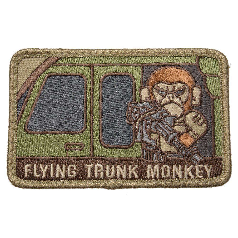 楽天ミリタリーショップ レプマートMIL-SPEC MONKEY パッチ Flying Trunk Monkey ベルクロ付き [ マルチカム ] MSM ミルスペックモンキー フライングトランクモンキー ミリタリーワッペン ミリタリーパッチ アップリケ TACTICAL TAILOR タクティカルテイラー スリーブバッジ