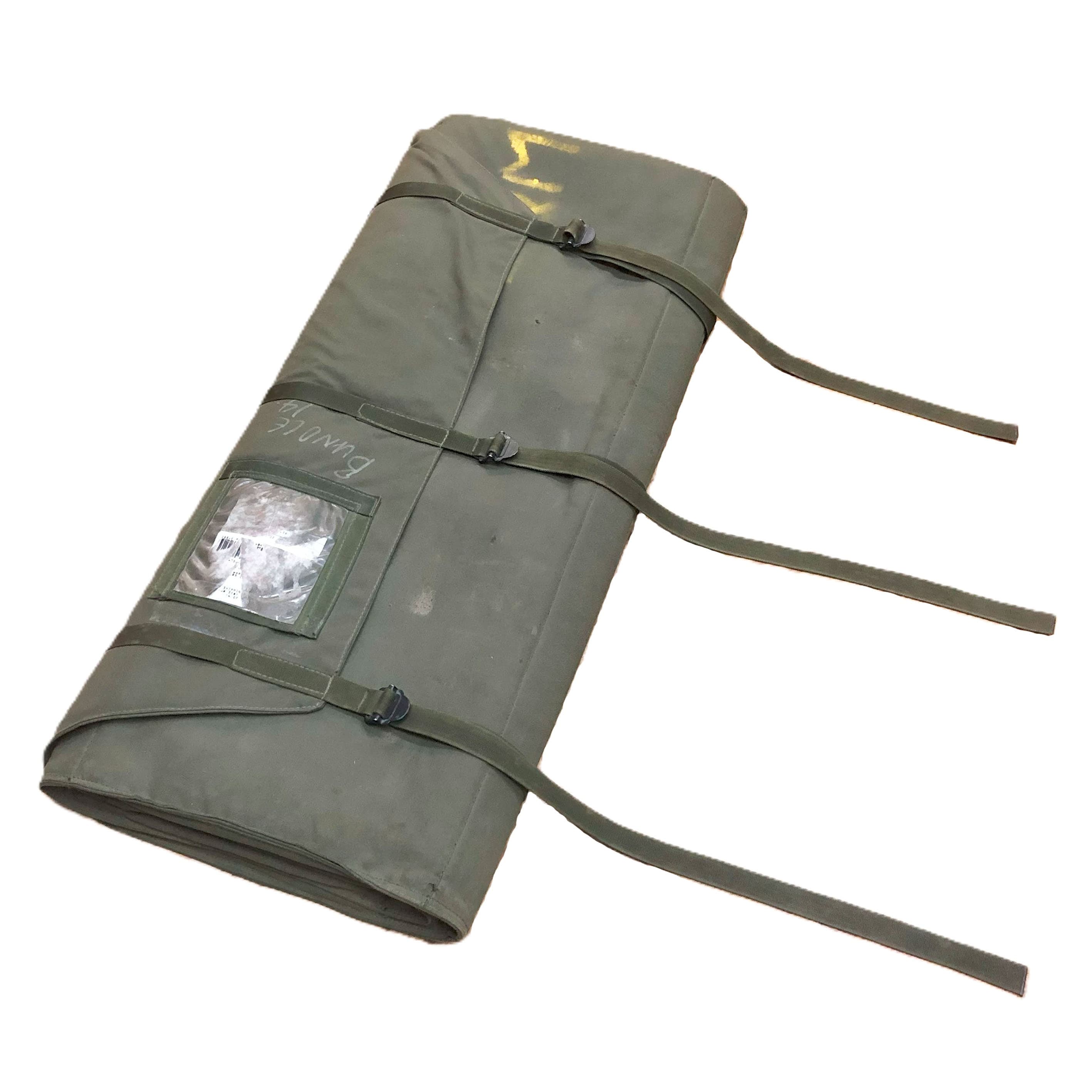 イギリス軍放出品 シューティングマット OD ウェポンロール 〜90cm SA80用 破損あり イギリス軍 英国 スナイパーマット ライフルケース ショットガンケース 散弾銃ケース 自動小銃ケース シュラフ 寝袋 スリーピングバッグ シュラフマット ミリタリーサープラス 布製
