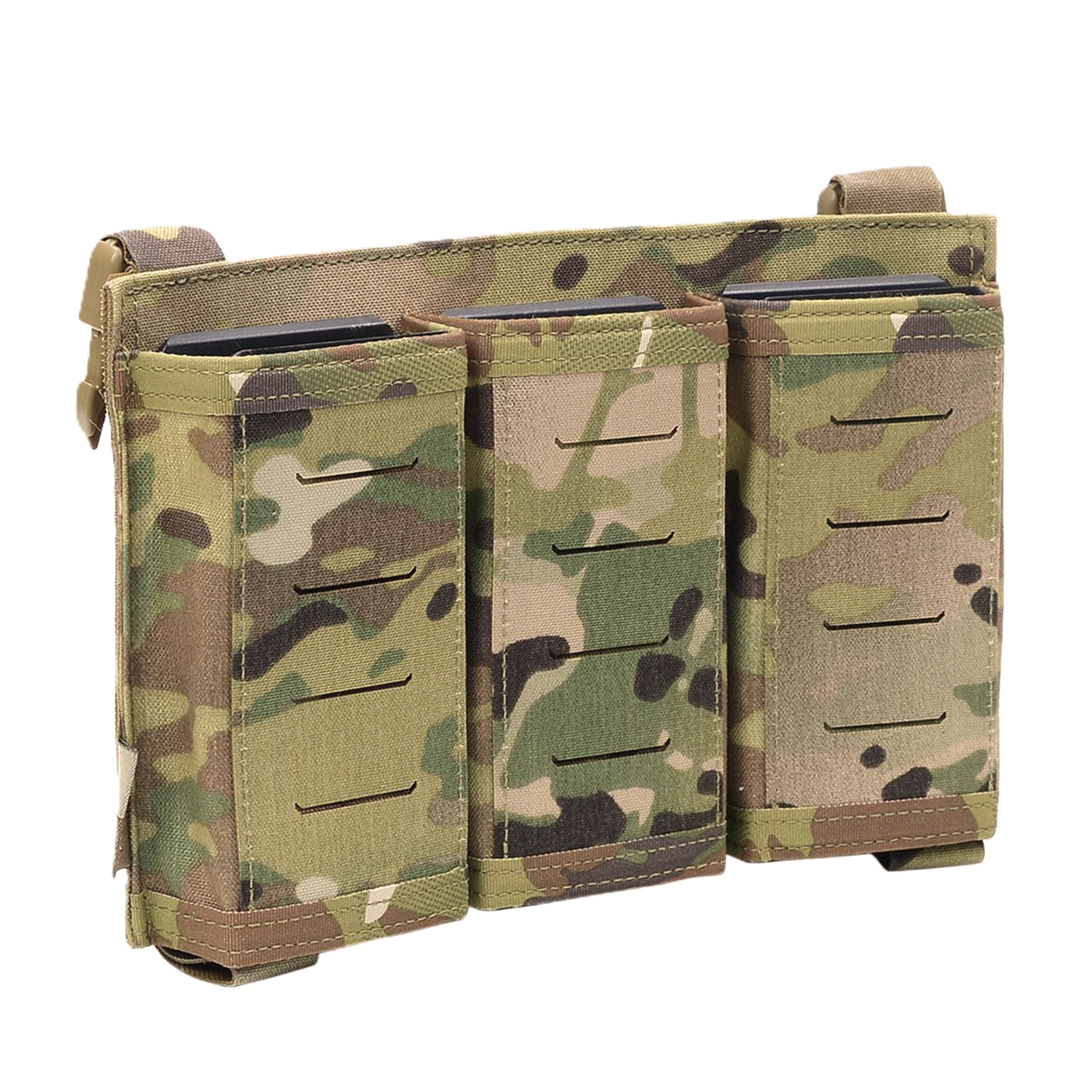 Warrior Assault Systems フロントパネル 5.56mm用 スナップ マグポーチ W-LC-DFP-TSMP [ マルチカム ]..