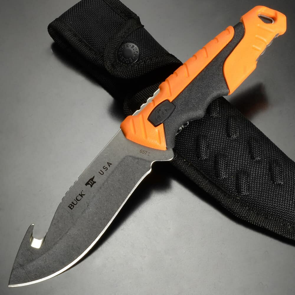 BUCK ʡʥ 657 Large Pursuit Pro åȥեå S35VN 0657ORG-B Хåʥ Shea...