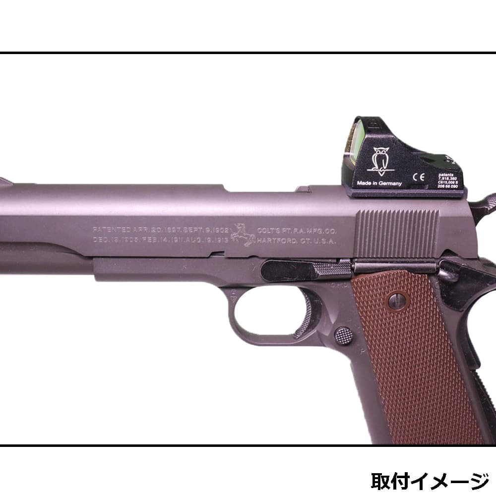 ミリタリーショップ レプマートのDCI GUNS マウントベース V2.0 ドクターサイト 東京マルイ マイクロプロサイト対応 [ コルト1911_ガバメント / GBB用 ] ディーシーアイ ガンズ 4580083310532 ドットサイトマウント ダットサイトマウント Dr. サバイバルゲーム サバゲー ドットサイト ダットサイト｜アングル3