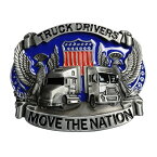 ベルトバックル TRUCK DRIVERS アメリカ国章 3D トラック オリーブ 矢 ベルト用バックル アメリカンバックル USAバックル BUCKLE メンズ 取替え用バックル 交換用バックル 交換用ベルトバックル 鷹