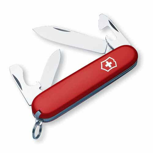 VICTORINOX アーミーナイフ リクルート レッド Recruit | Victorinox ツールナイフ マルチツール 十徳ナイフ キャンピングナイフ 万能ナイフ 軍用ナイフ 万能ツール通販格安セール情報 楽天 通販