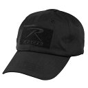 Rothco タクティカルオペレーターキャップ Tactical Operator Cap 9362 ブラック ベースボールキャップ ロスコ CAP マリーンキャップ 野球帽 メンズ ワークキャップ ハット ミリタリーキャップ 帽子 通販 販売 シンプル 無地 軍用