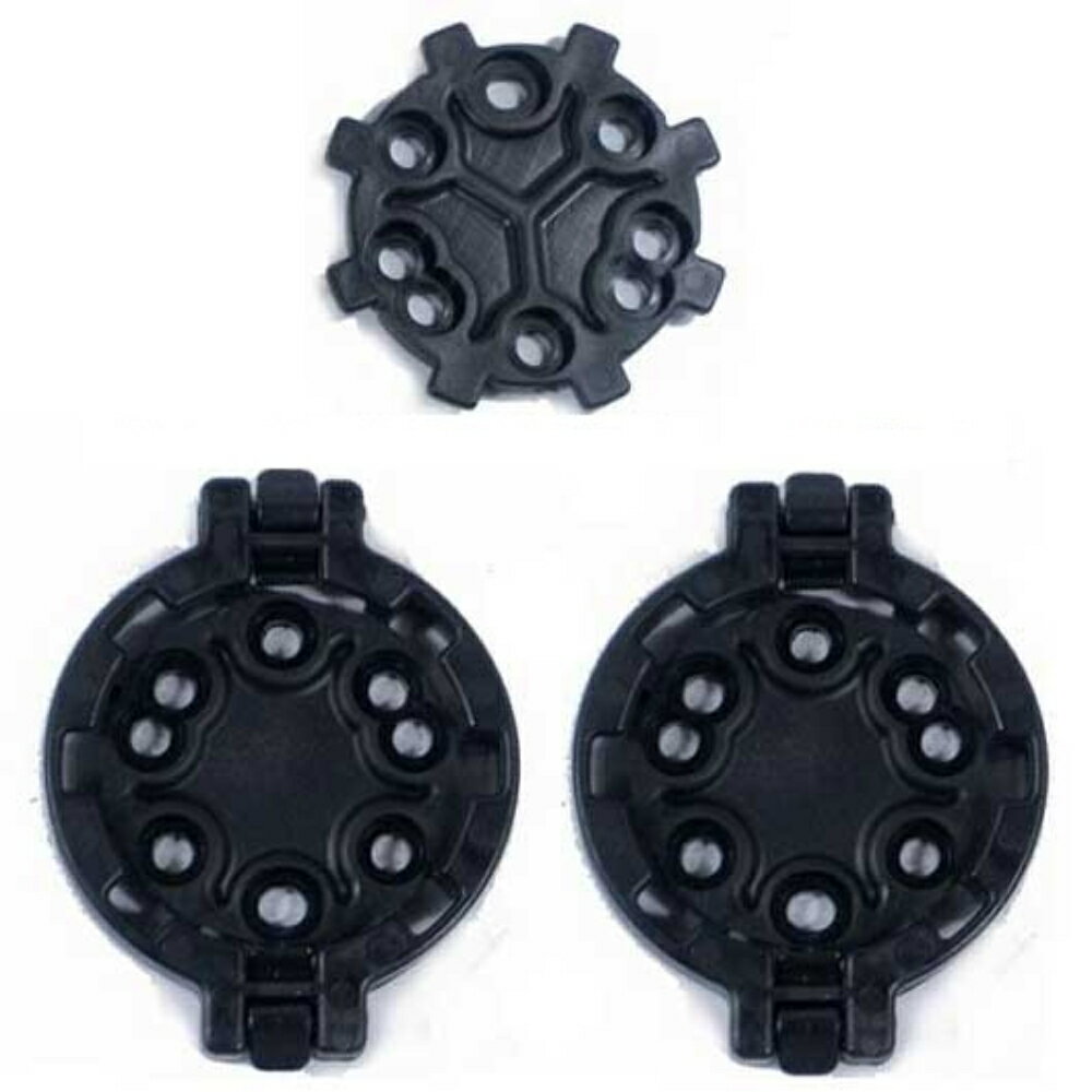 BLACKHAWK ホルスターパーツ Quick Disconnect クイック ディスコネクト システム [ 430950(オスx1・メスx2) / ブラック...