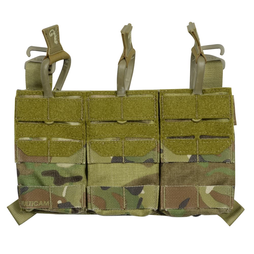 AGILITE トリプルマガジンポーチパネル AG3 Placard 5.56弾マガジン対応 8048 [ マルチカム ] プレート..