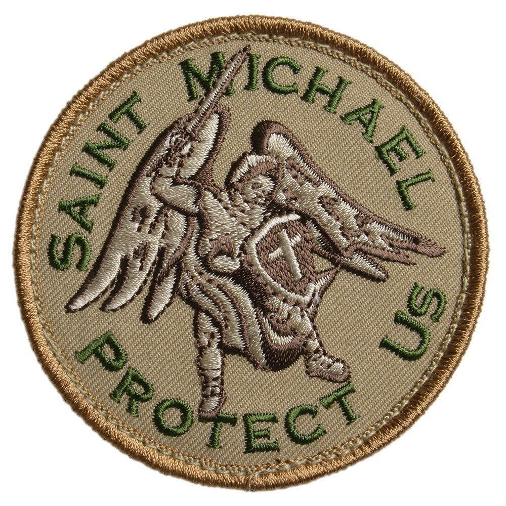 MIL-SPEC MONKEY パッチ Saint Michael ベルクロ付き [ アリッド ] MSM ミルスペックモンキー セントマ..