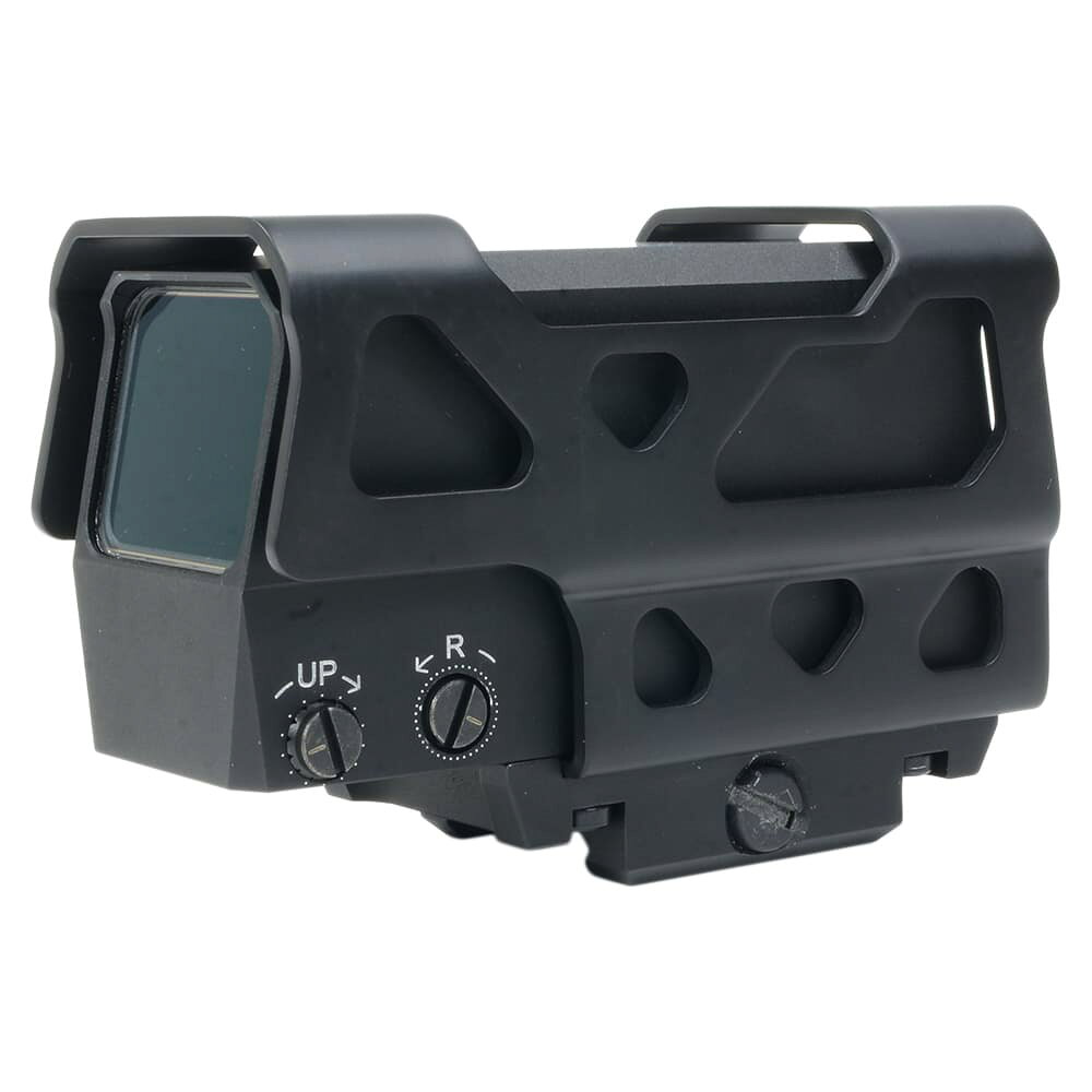 ミリタリーショップ レプマートのASPI Optical ドットサイト STARK-01 ドット+サークル 自動消灯機能付き アスピオプティカル ホロサイト ダットサイト 光学照準器 オプティカルサイト ホログラフィックサイト ドットスコープ レッドサイト レッドドットスコープ ホログラサイト｜アングル3